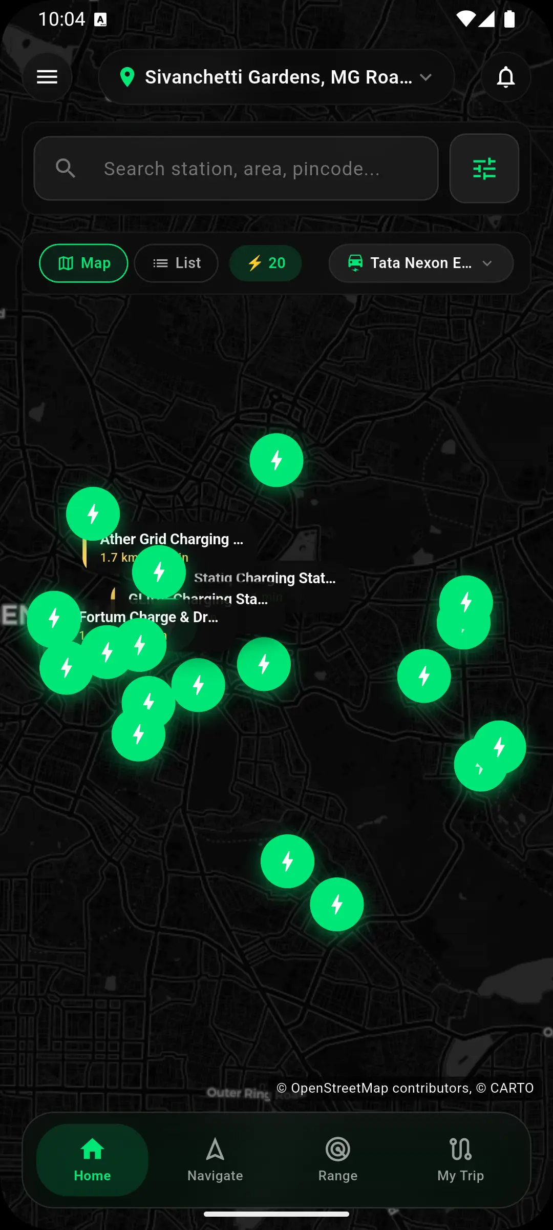 Voltazip home map